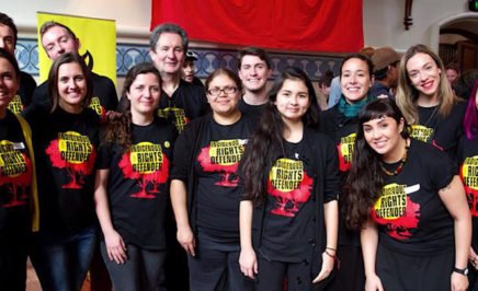 Cultural Competency Training Module 1 screenshot - Group shot of some Indigenous Rights Defenders.