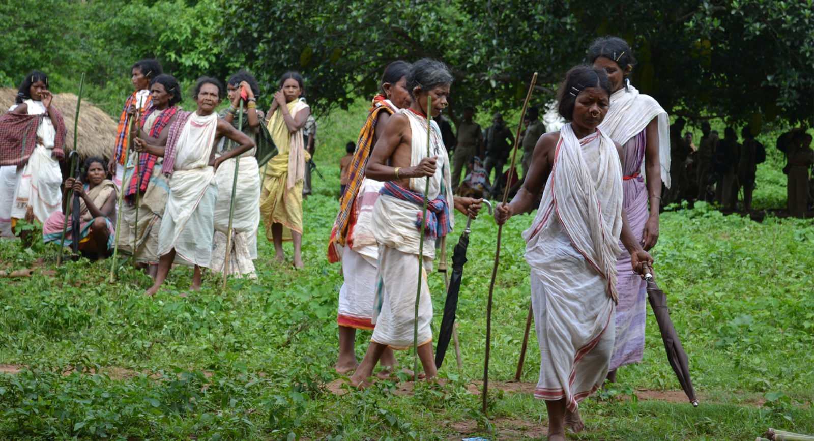 Women of the Dongria Kondh Indigenous community of India.