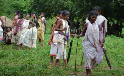 Women of the Dongria Kondh Indigenous community of India.