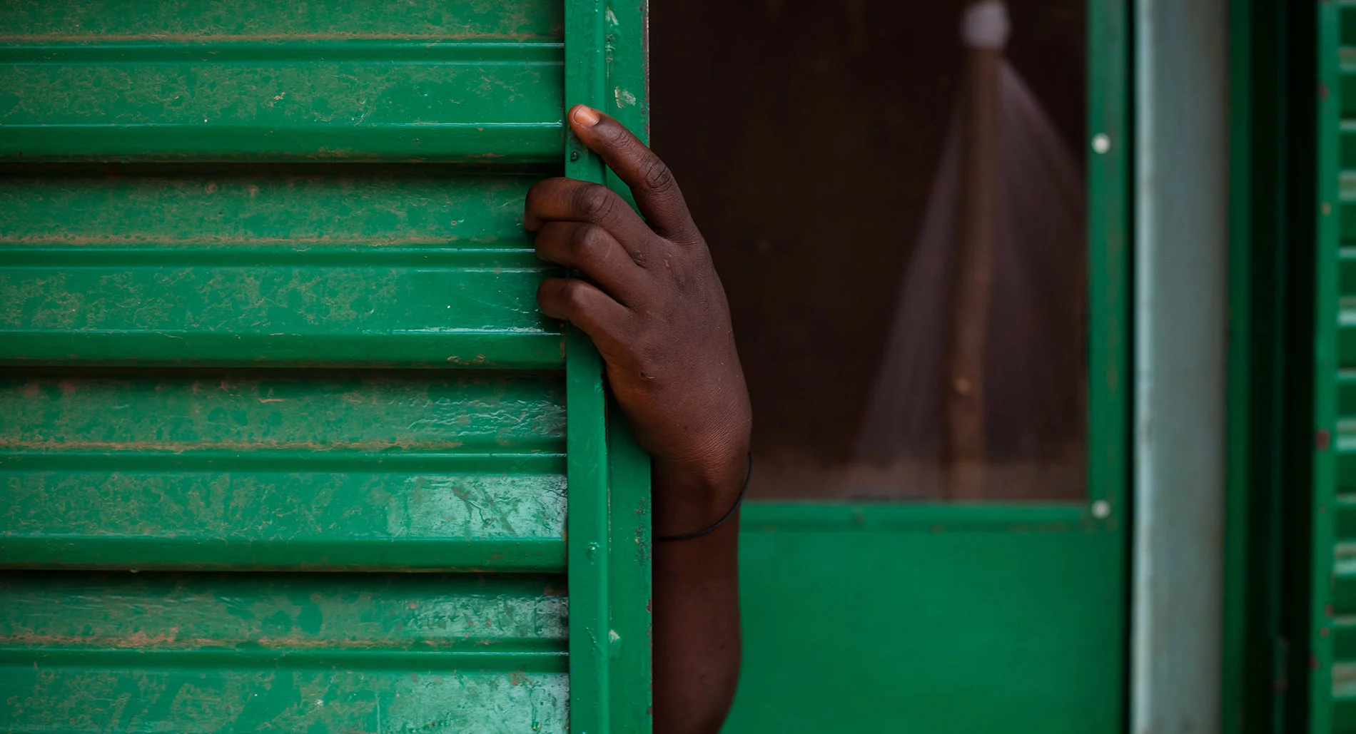 A woman in a shelter for survivors of forced marriage