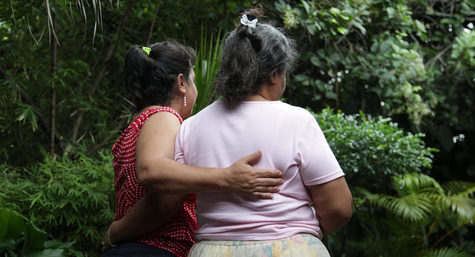 María Teresa Rivera's mother-in-law and neighbor.