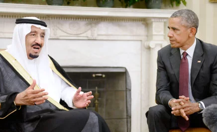 President Obama Hosts Saudi King Salman Bin Abd al Aziz At The White House