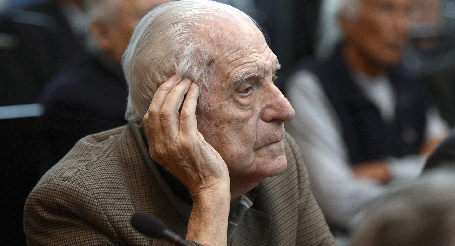 Former Argentina's de facto Presidents and Army chief, Reynaldo Bignone