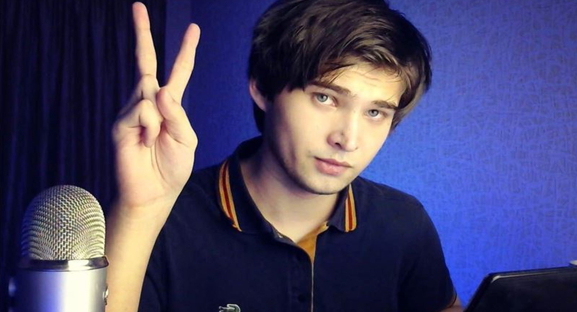 Russian blogger Ruslan Sokolovsky