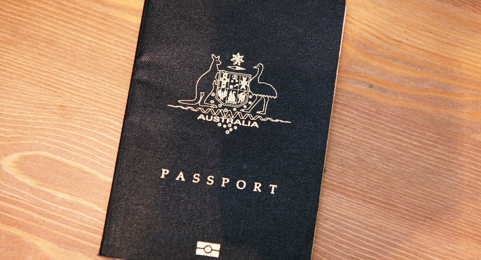 An Australian passport.