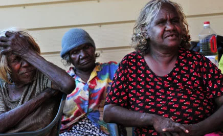 Three Indigenous elders