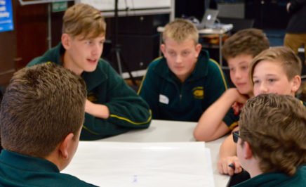 Students in the classroom at the SA/NT Schools Congress. © Private