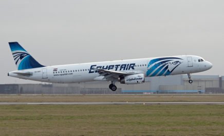 Egypt Air Airplane