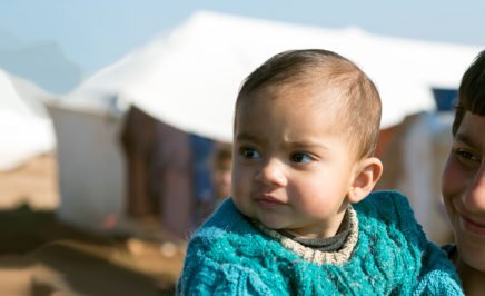 Refugees at displaced persons camp. © iStock/Joel Carillet