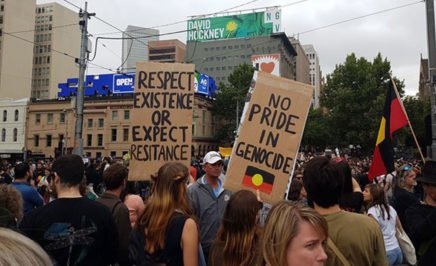 Invasion Day rally in Melbourne. © Private