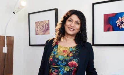 Dr Barri Phatarfod in her office