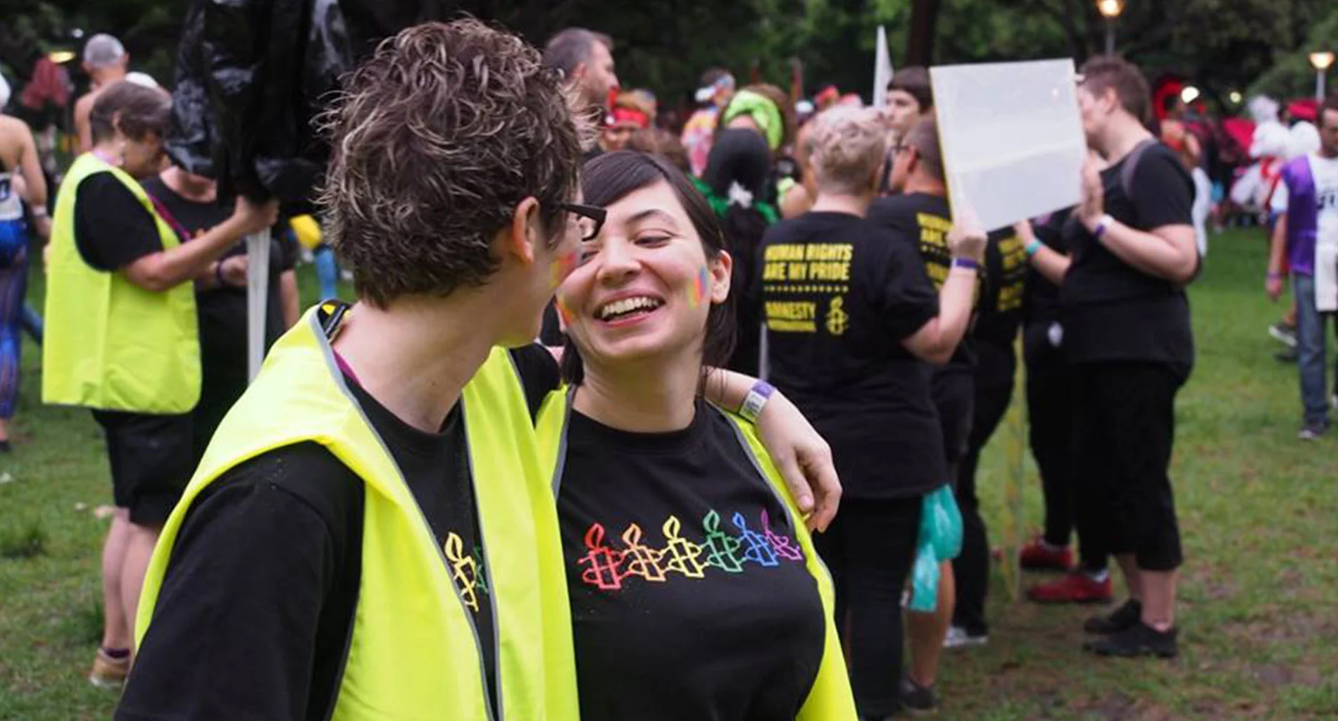 NSW LGBTQI Network at the 2017 Mardi Gras Parade. © Cosmo Price