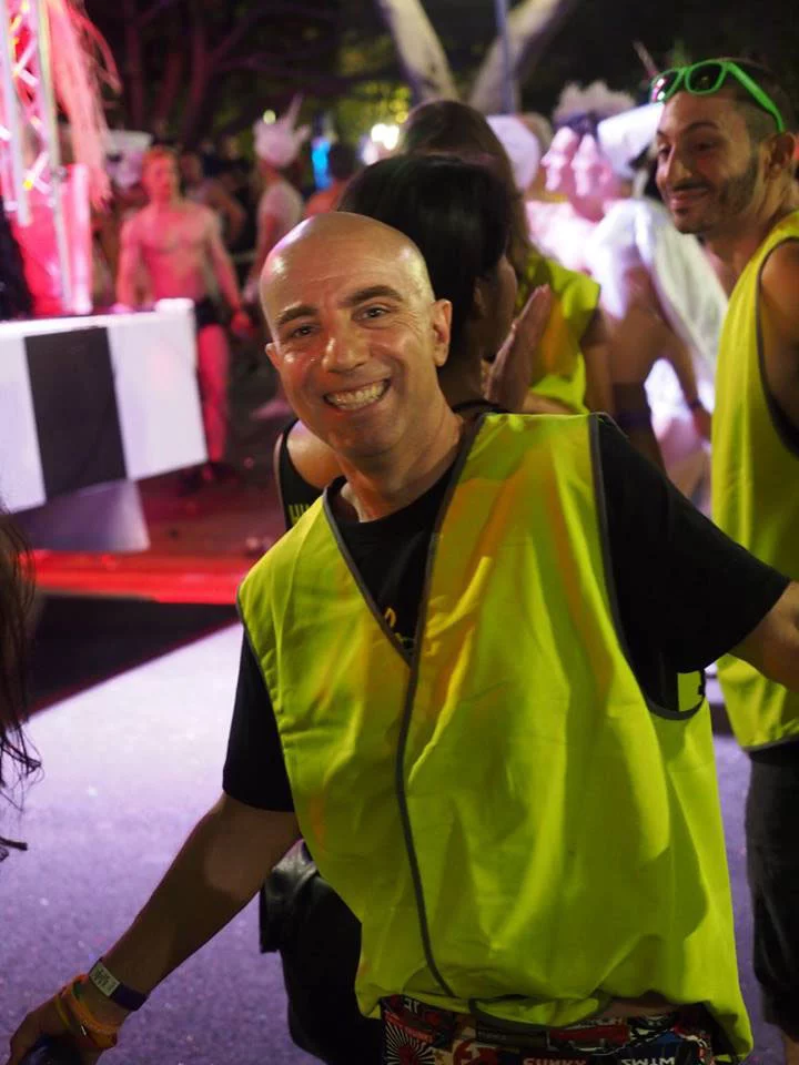 NSW LGBTQI Network at the 2017 Mardi Gras Parade. © Cosmo Price