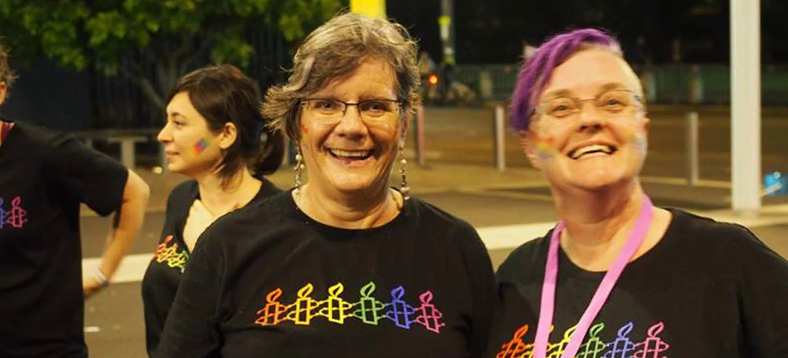 NSW LGBTQI Network at the 2017 Mardi Gras Parade. © Cosmo Price
