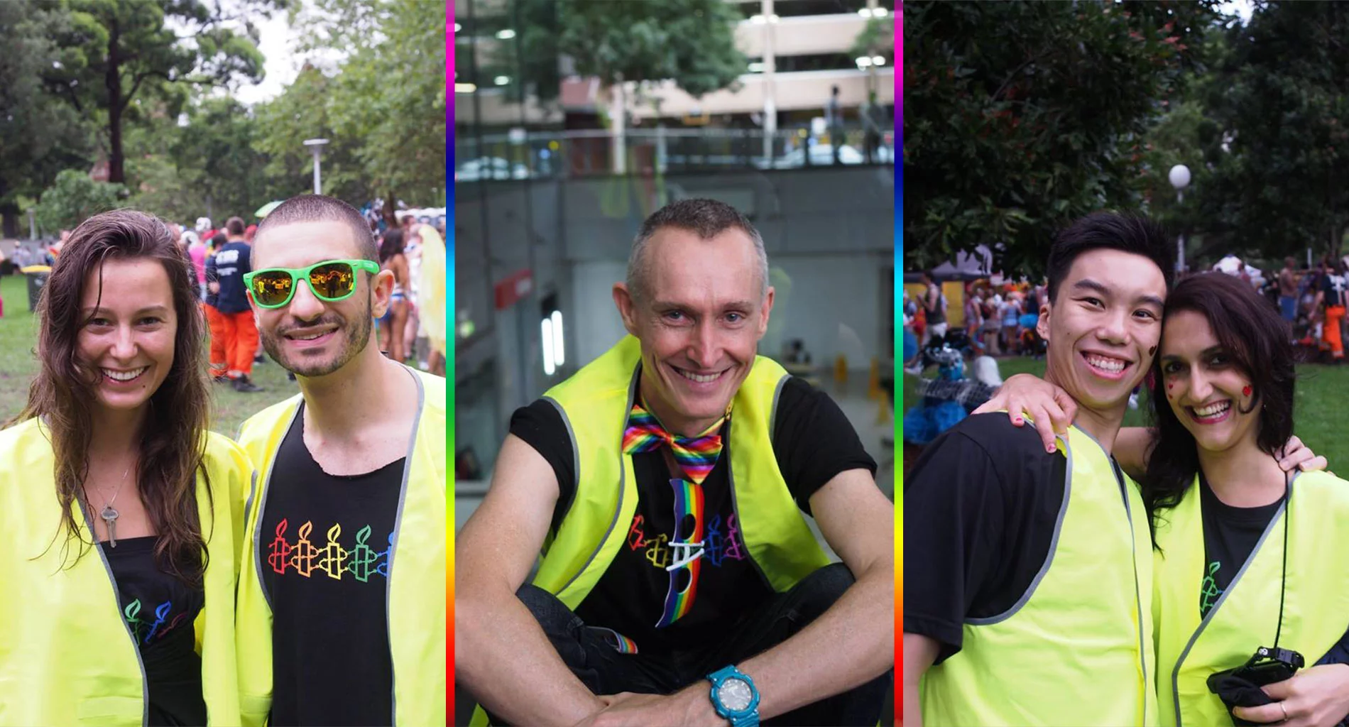 NSW LGBTQI Network at the 2017 Mardi Gras Parade. © Cosmo Price