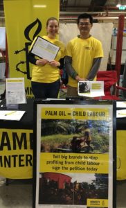 Activists tackle child labour in palm oil