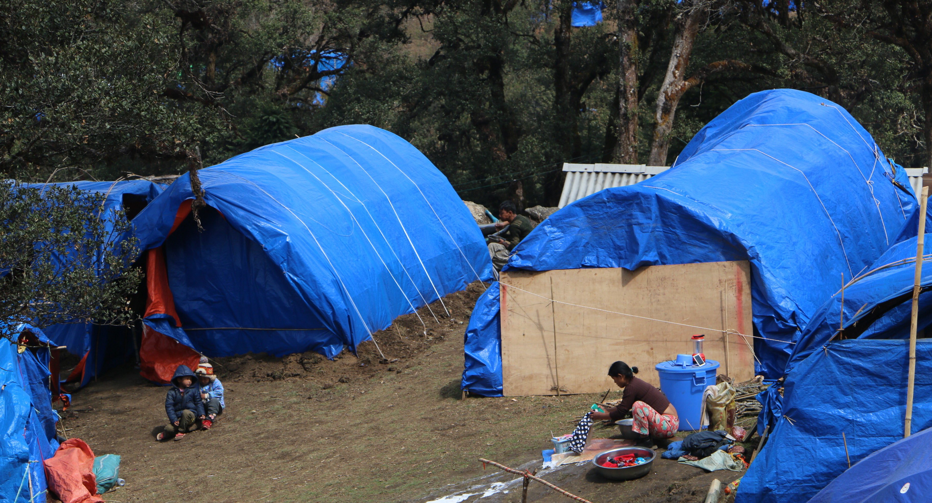 Sha It Yang IDP camp, which houses more than 2,000 people displaced by the conflict in Kachin State.