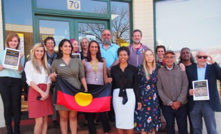 Volunteers and staff in Western Australia celebrate National Reconciliation Week.