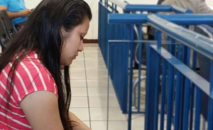 Evelyn Beatriz Hernandez Cruz, who was sentenced to 30 years in prison on charges of “aggravated homicide” under El Salvador's extreme anti-abortion law. © Agrupación Ciudadana por la Despenalización del Aborto El Salvador