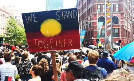 Indigenous rights protest