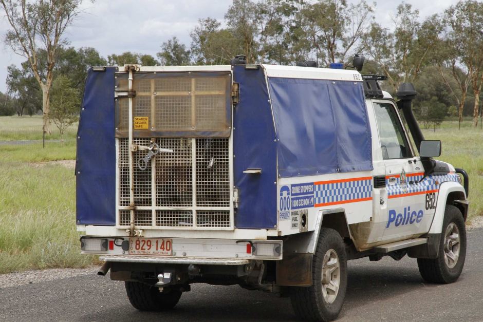 Northern Territory police cage